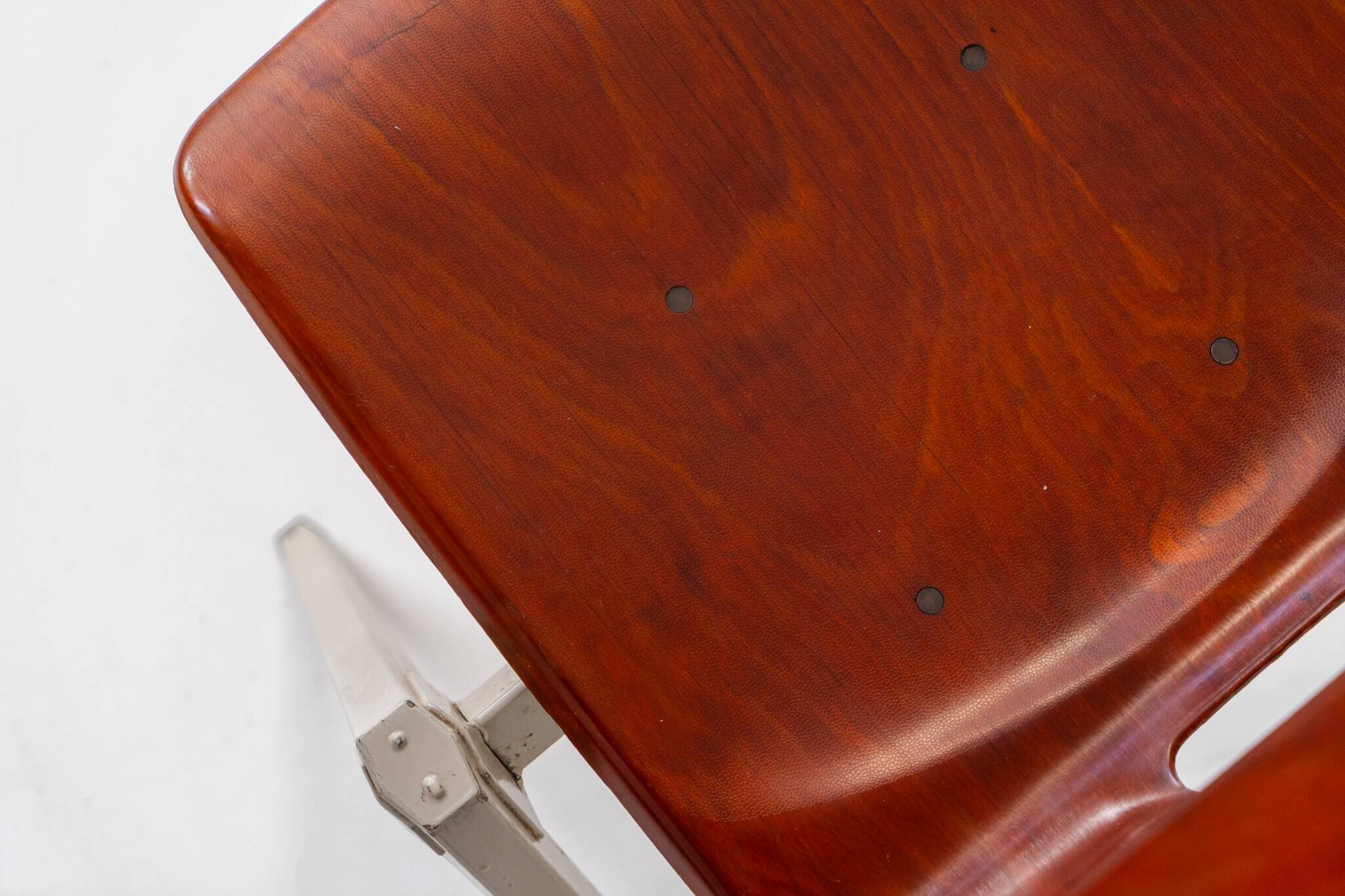 Ensemble de 6 chaises de salle à manger industrielles "S22" par Pagholz