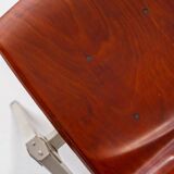 Ensemble de 6 chaises de salle à manger industrielles "S22" par Pagholz