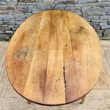 Oval farmhouse table 141.5 cm