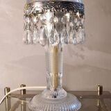 table lamp with tassel 27x12, very good condition