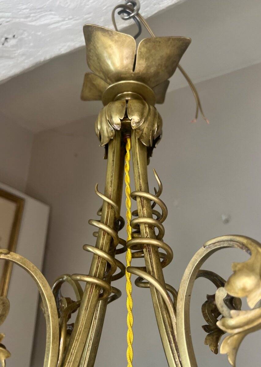 Lustre Art Nouveau Daum