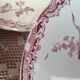 Lot de 7 assiettes ou soucoupes dépareillées Sarreguemines modèle Fontanges
