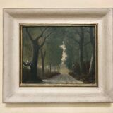 Tableau paysage forestier