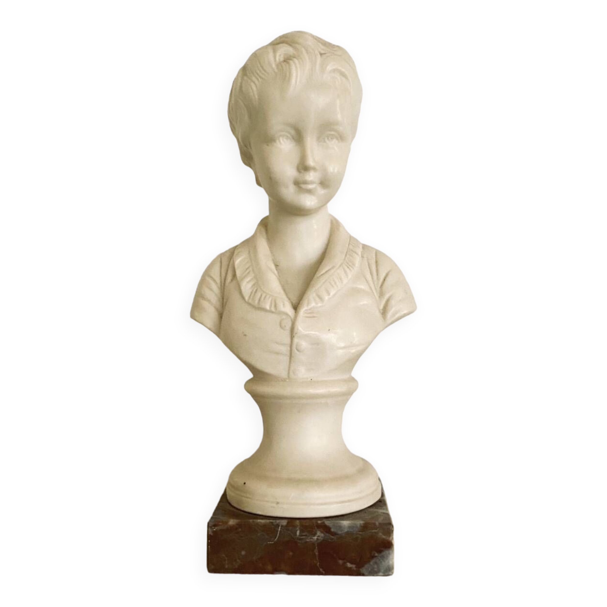 Stone and marble bust, 1950s