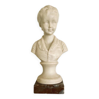 Stone and marble bust, 1950s