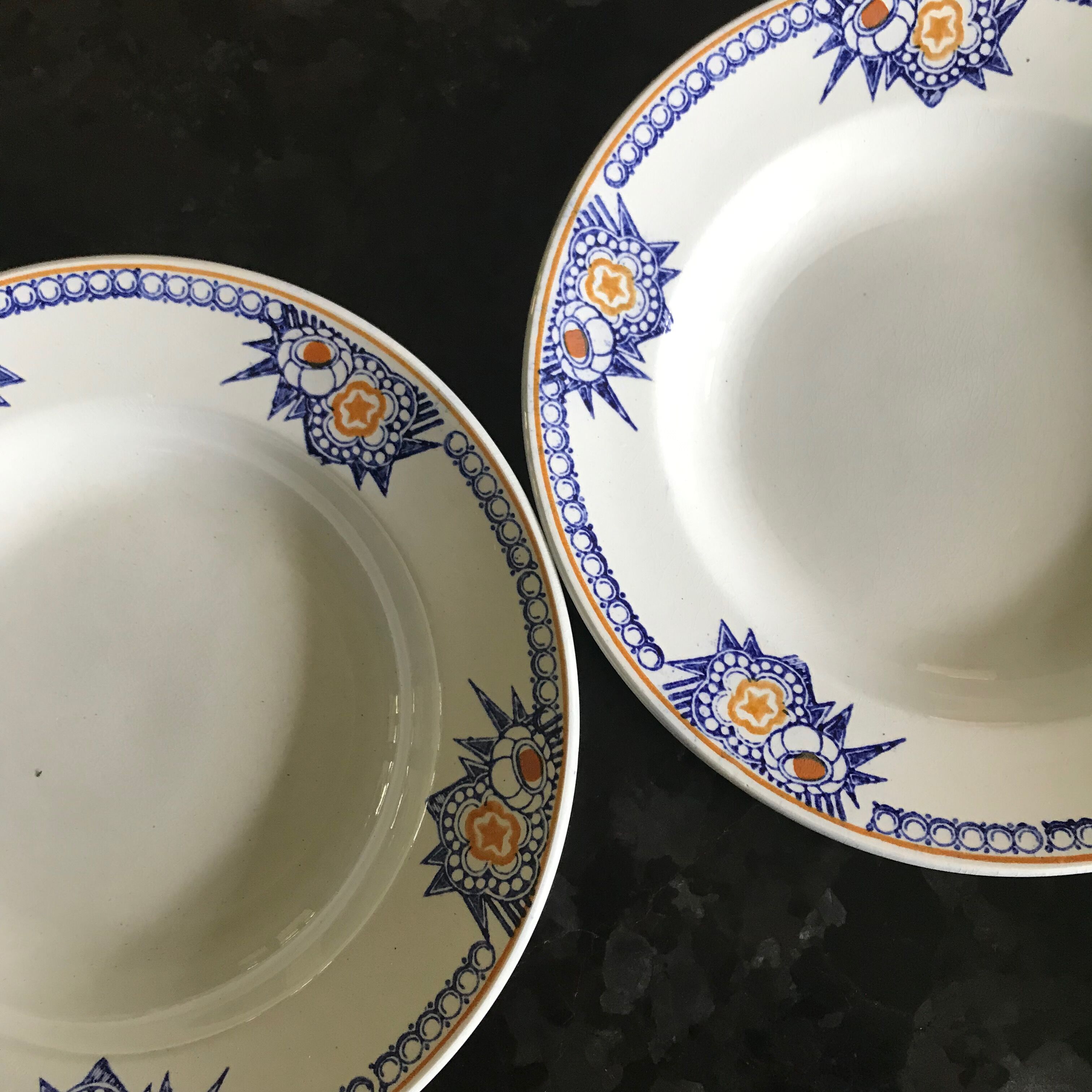 Product BHV Service 19 pieces of Saint-Amand early 20th century (8c-8p-2-1plat).