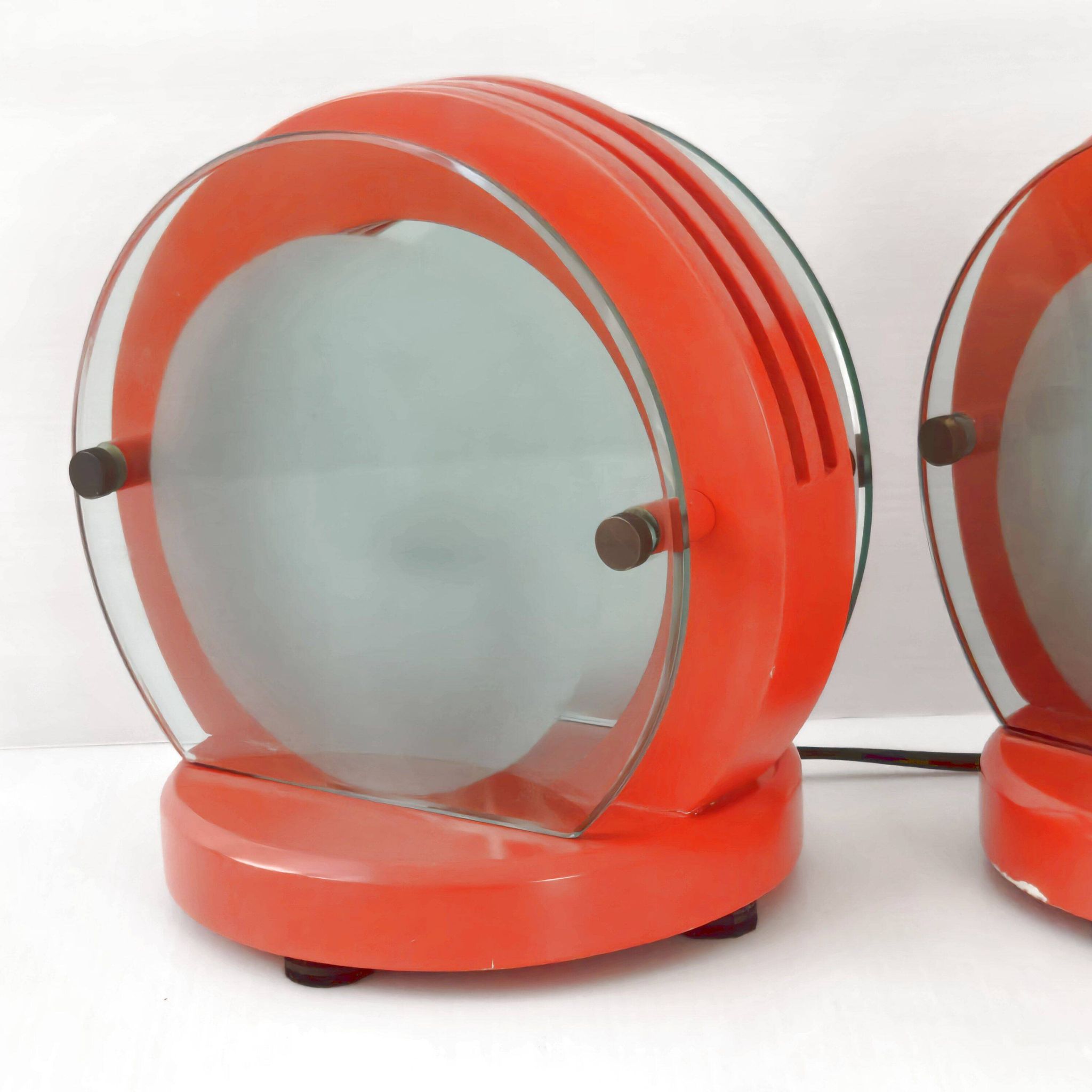 Paire de lampes vintage 1970