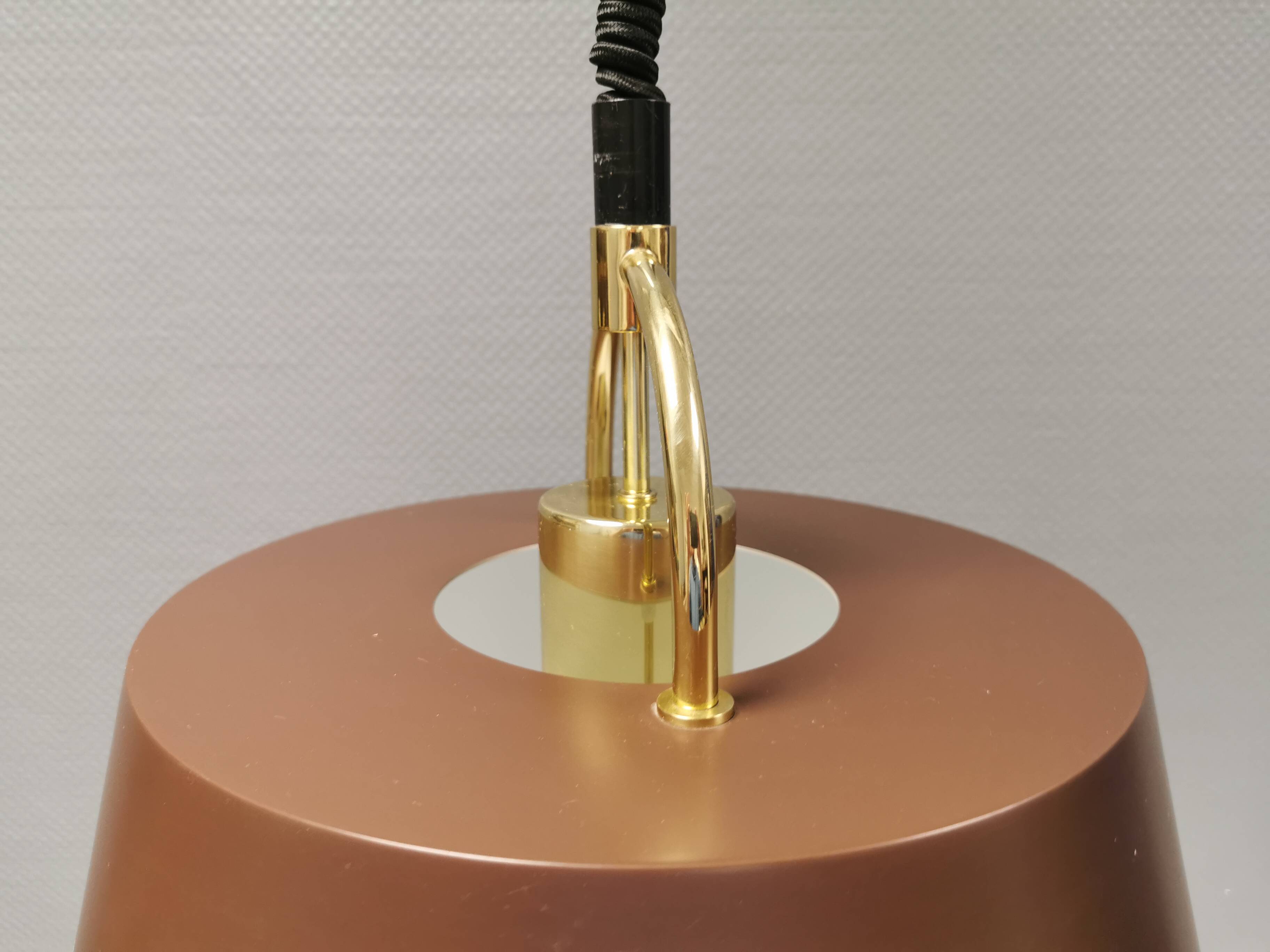 hanging lamp designed by Jo Hammerborg for Danish Fog&Mørup in 1977.