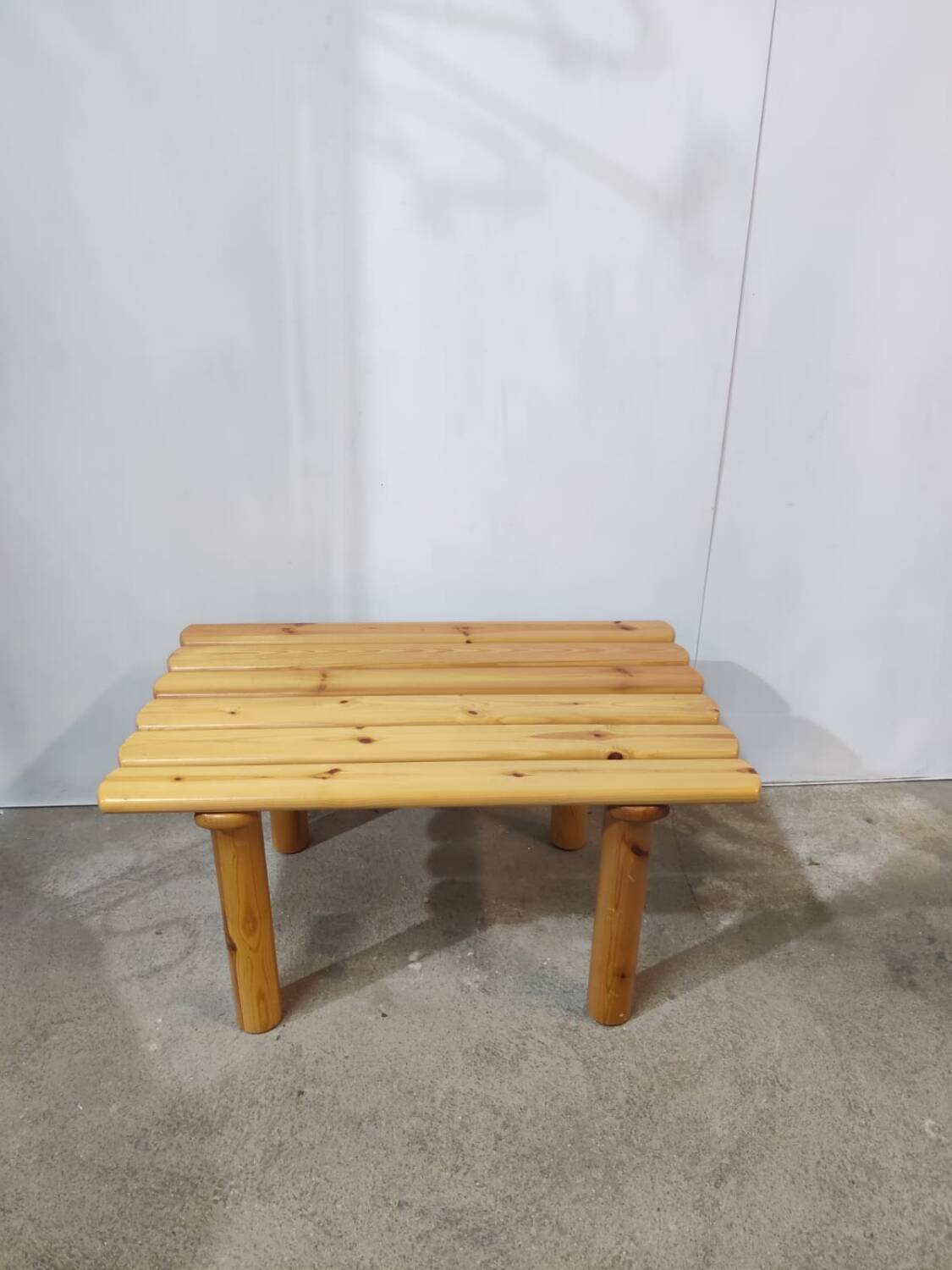 Vintage pine coffee table