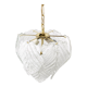 Vintage murano leaf chandelier, 1970s