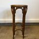 Curved wooden bistro stool – Thonet style – 1970s/80s
