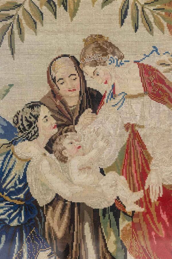 Tapisserie au petit point de style Orientaliste, circa 1880
