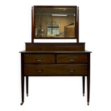 English mahogany dressing table from the early 20th century