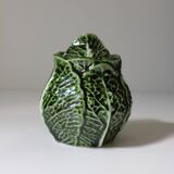 Service of cabbage cups barbotine Caldas da Rainha, Portugal