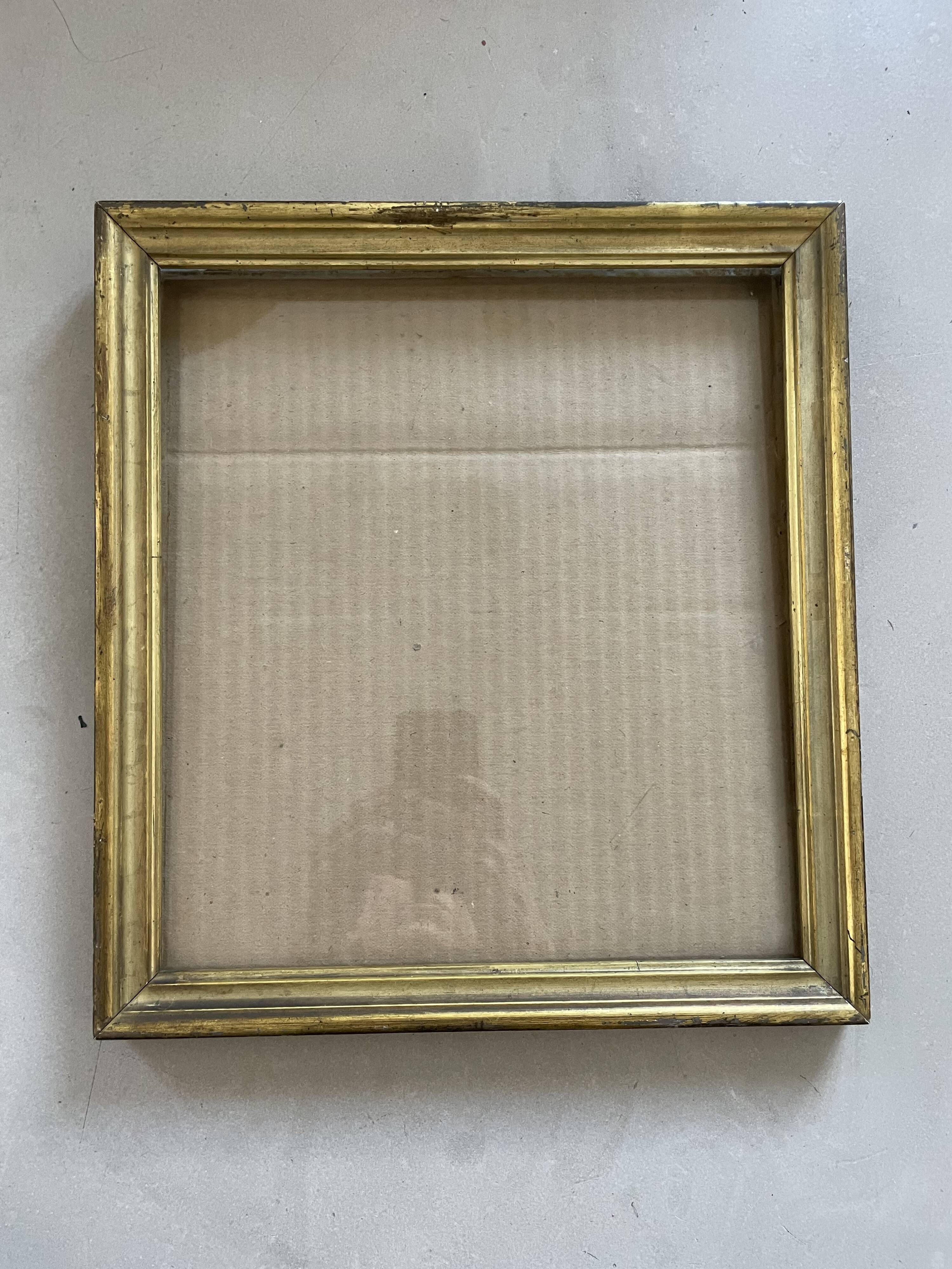 Old golden frame 33x36cm