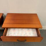 Pair of vintage bedside tables