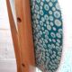Vintage 1950s bistro chair revisited Petit Pan fabric
