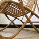 Fauteuil en rotin vintage