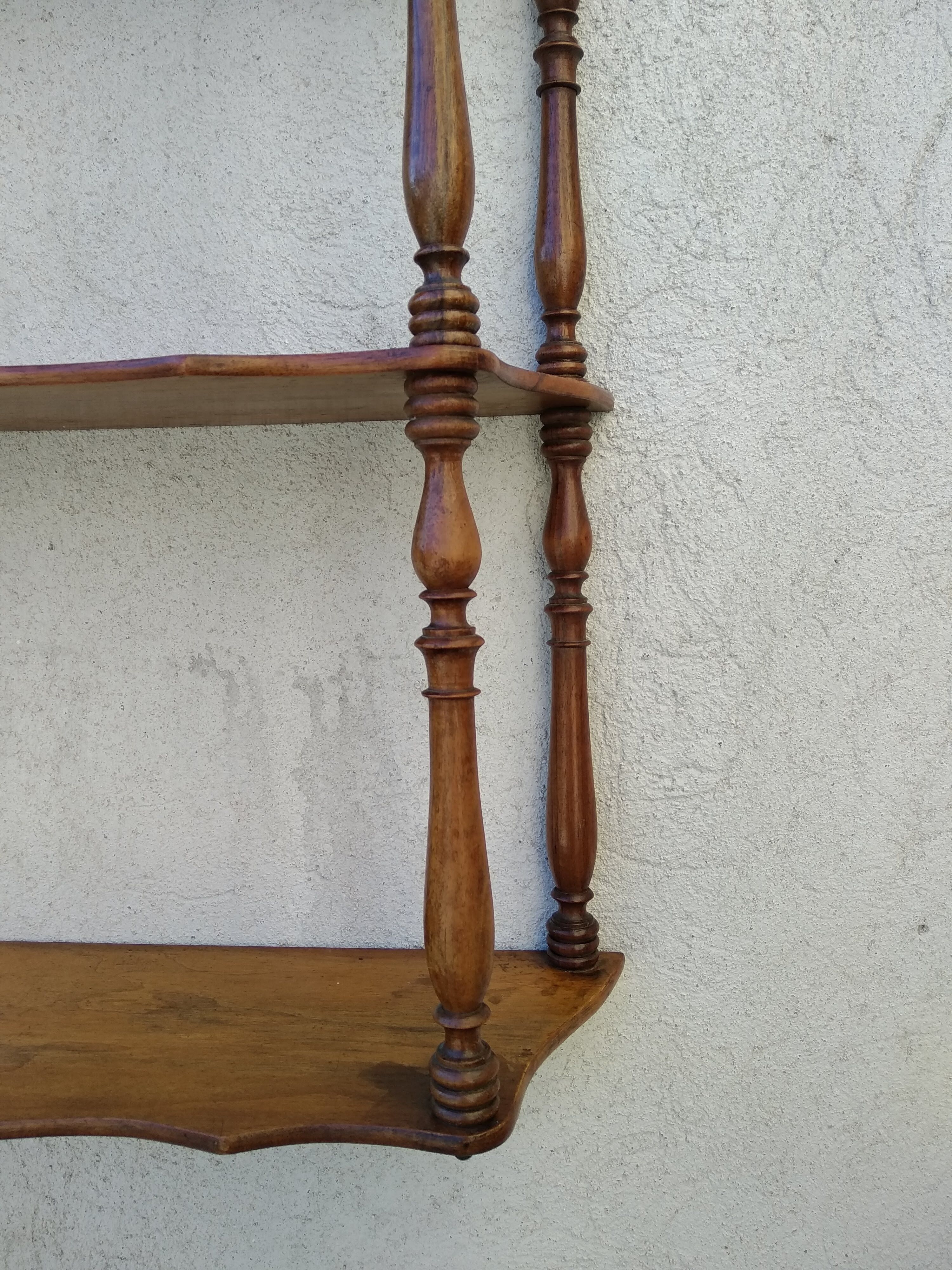 Wooden wall shelf xixith napoleon iii