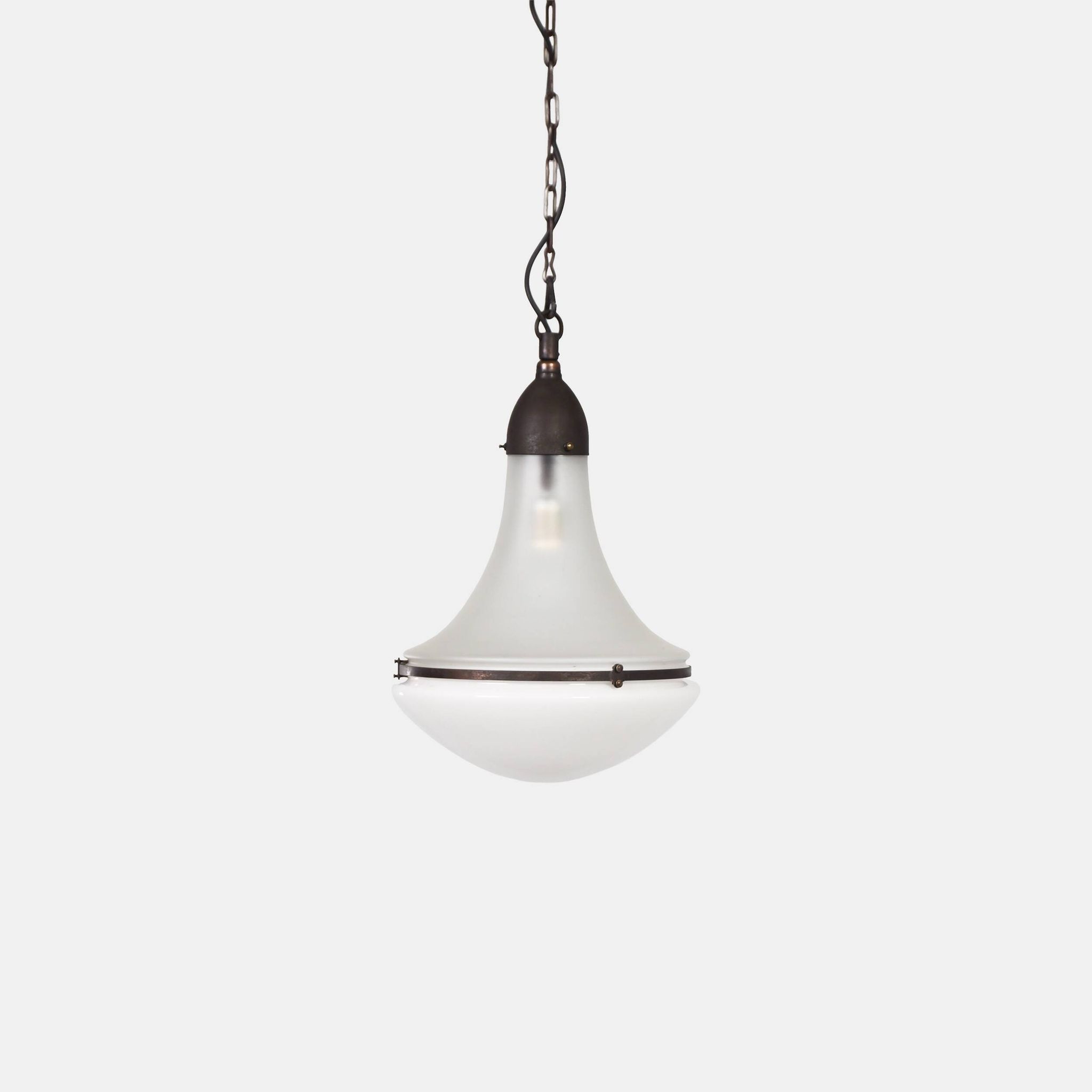 Luzette pendant lamp S&S L1510 by W.Wissmann for Siemens & Schuckert, ca. 1920
