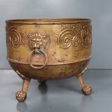 Antique table jardinière.