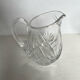 2 crystal pitchers
