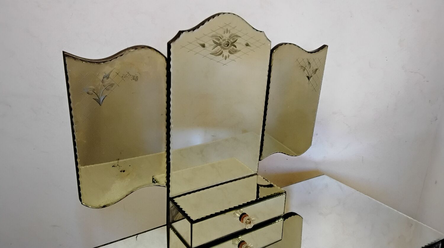 Antique Art Deco Venetian-style dresser