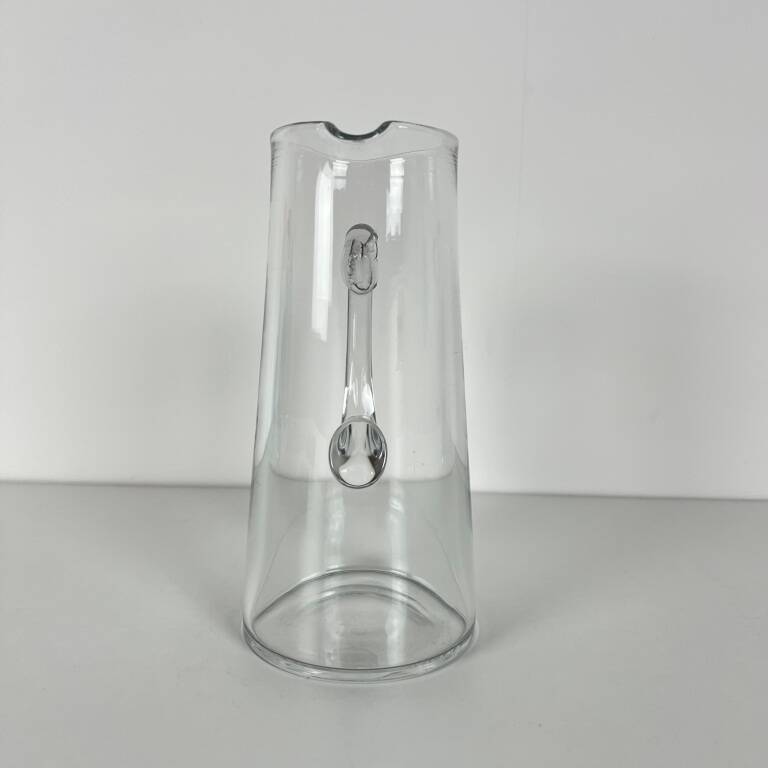 Rare Ancien Grand Broc à orangeade, pichet, pot à eau Baccarat estampillé C