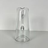 Rare Ancien Grand Broc à orangeade, pichet, pot à eau Baccarat estampillé C