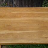 Solid oak monastery table