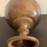 Ceramic standing cup signed Jean Marais, Vallauris, 1970