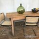 Old and large farm table early 20th shabby bistro fir