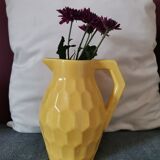 Yellow bee pitcher