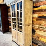 Aero-sanded oak library - 1940s