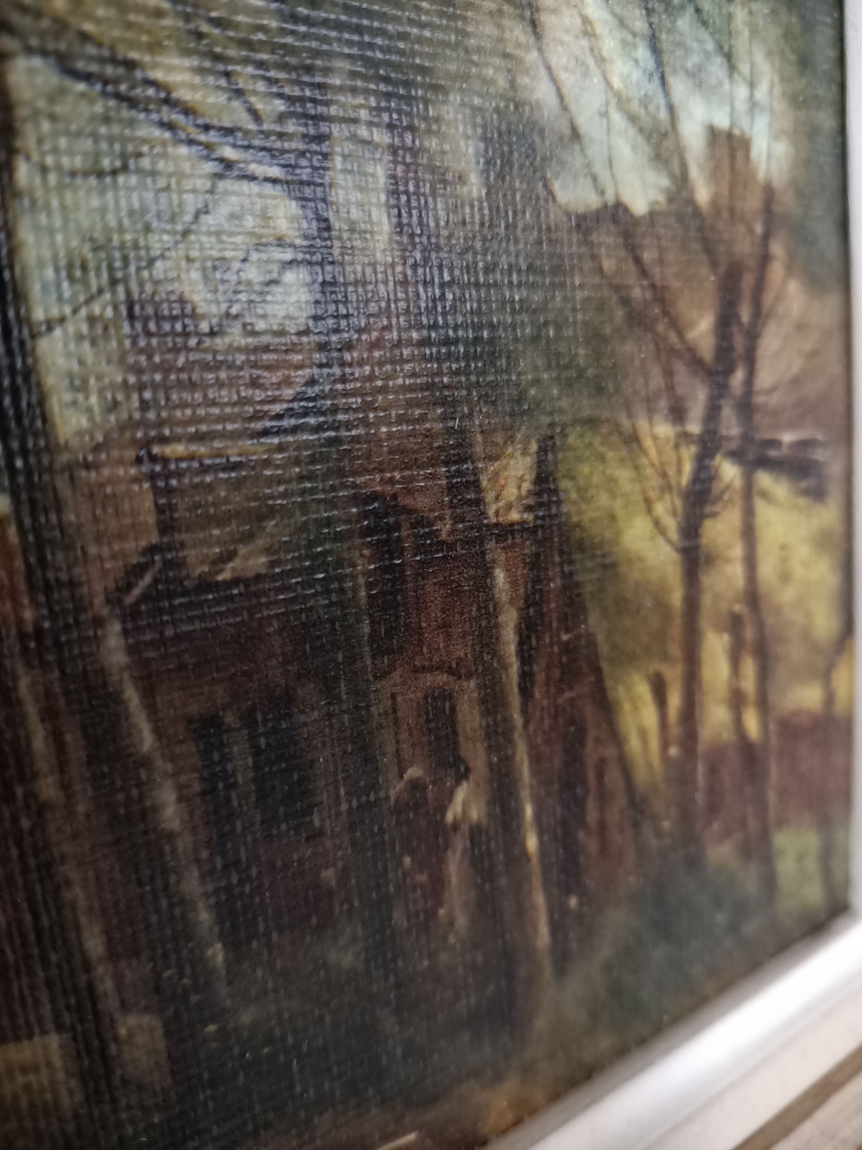 Framed reproduction Corot