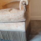 Velvet toadstool armchair