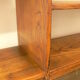 Vintage solid oak shelf