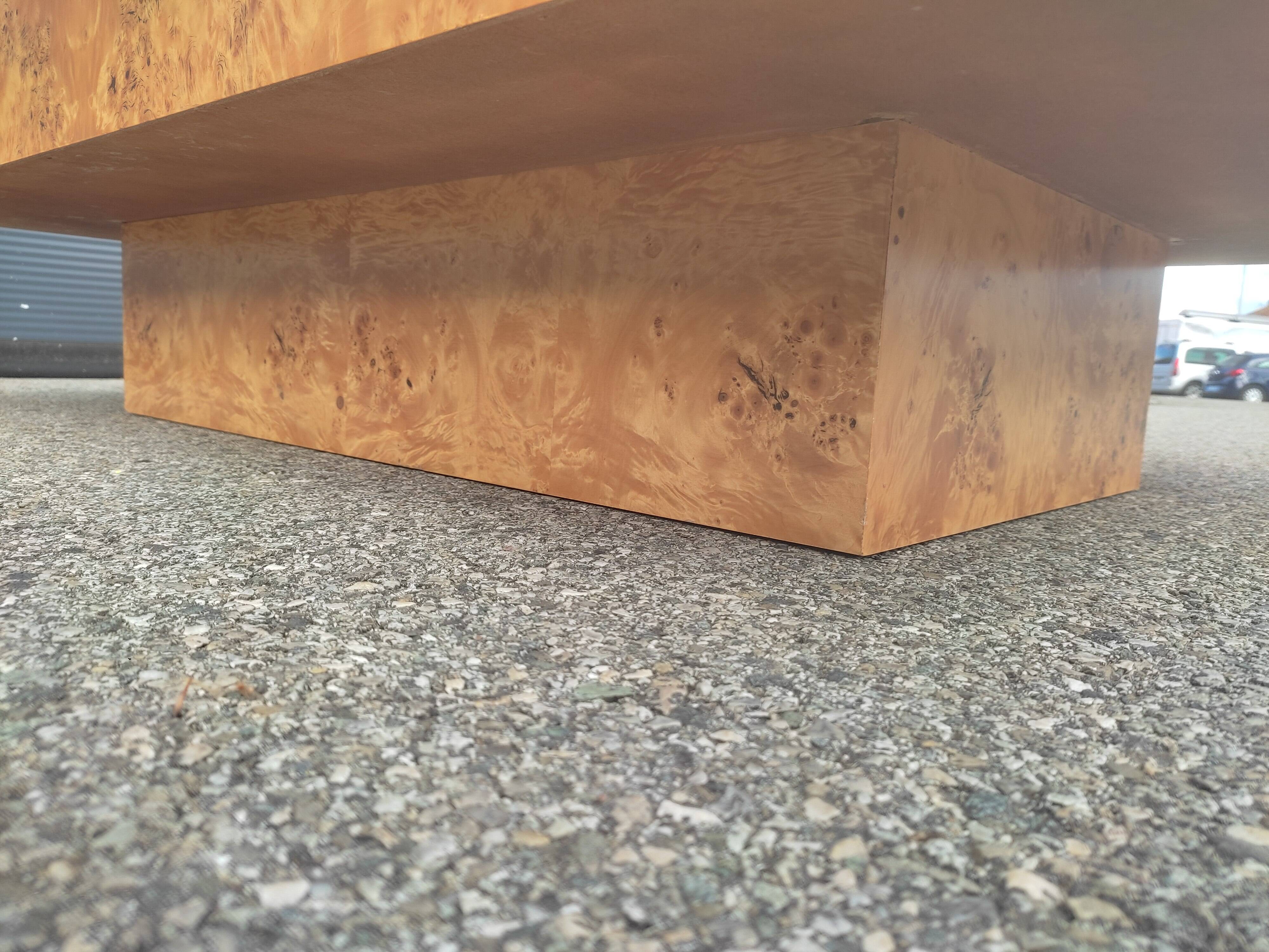 Willy Rizzo coffee table Alvéo model