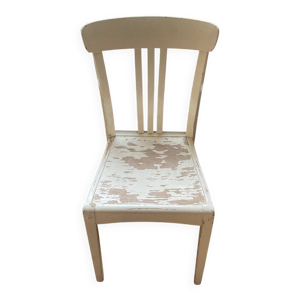 chaise bois vintage