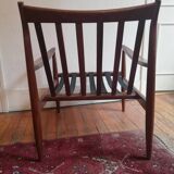 Scandinavian armchair in teak 1960