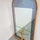 Vintage Floor Mirror with Console Table from Cristal Art, Italy, 1960s