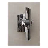 Vintage stainless steel wall light