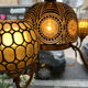 Chandelier 80s mosaic glass