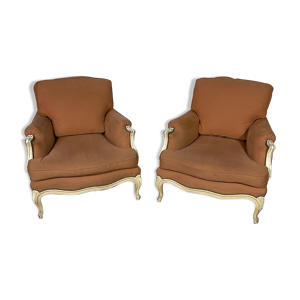 Lot de 2 fauteuils bergère