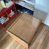 Table de nuit en bois