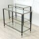 Pair of Jansen Vintage 1970s console tables or side tables