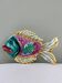 Fish-shaped trinket tray in Vallauris