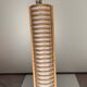 Lampadaire en bois de hêtre et textile Ikea Strimma