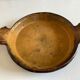 Country dish in glazed terracotta folk art early 20th