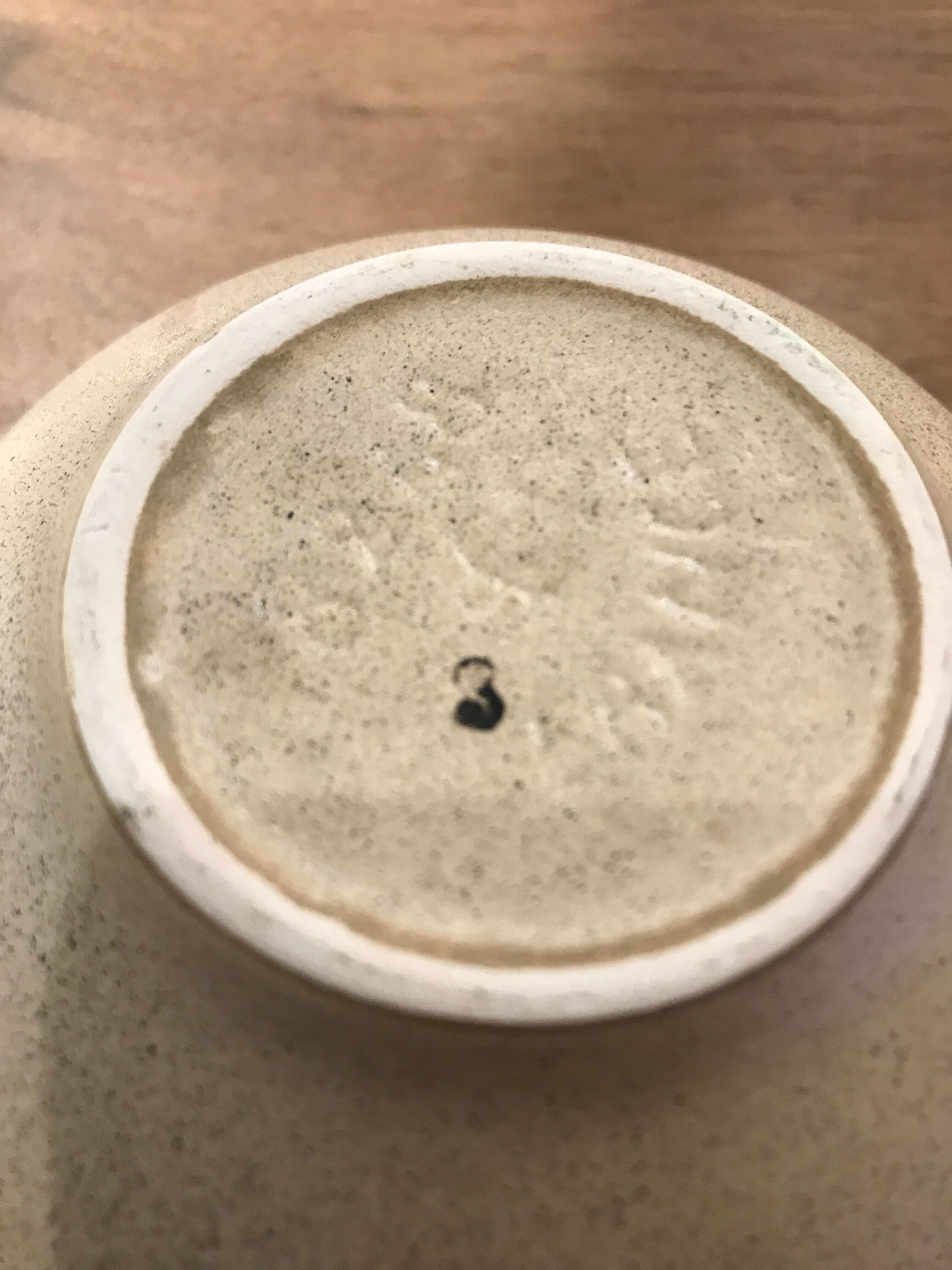 St Clément ravier and ceramic cup set